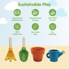 image:imagePlanToys Wooden Gardening Set  Montessori Pretend Play Tools for Outdoor Exploration and Practical Life Skills  Eco Friendly Garden Play Kit for Creative Nature Inspired Play