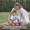 image:imagePlanToys Wooden Gardening Set  Montessori Pretend Play Tools for Outdoor Exploration and Practical Life Skills  Eco Friendly Garden Play Kit for Creative Nature Inspired Play