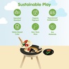 image:imagePlanToys Wooden Ice Cream Playset for Kids  Includes Stand Scoops amp Cones  Pretend Dessert Play Food for Toddlers  EcoFriendly Role Play Set for Imaginative amp Fine Motor Skills DevelopmentBbq Playset