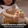 image:imagePlanToys Wooden Ice Cream Playset for Kids  Includes Stand Scoops amp Cones  Pretend Dessert Play Food for Toddlers  EcoFriendly Role Play Set for Imaginative amp Fine Motor Skills DevelopmentBeverage Set