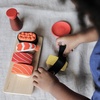 image:imagePlanToys Wooden Ice Cream Playset for Kids  Includes Stand Scoops amp Cones  Pretend Dessert Play Food for Toddlers  EcoFriendly Role Play Set for Imaginative amp Fine Motor Skills DevelopmentSushi Set