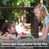 image:imagePlanToys Wooden Ice Cream Playset for Kids  Includes Stand Scoops amp Cones  Pretend Dessert Play Food for Toddlers  EcoFriendly Role Play Set for Imaginative amp Fine Motor Skills DevelopmentAssorted