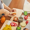 image:imagePlanToys Wooden Ice Cream Playset for Kids  Includes Stand Scoops amp Cones  Pretend Dessert Play Food for Toddlers  EcoFriendly Role Play Set for Imaginative amp Fine Motor Skills DevelopmentCharcuterie Board 3631