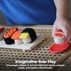 image:imagePlanToys Wooden Ice Cream Playset for Kids  Includes Stand Scoops amp Cones  Pretend Dessert Play Food for Toddlers  EcoFriendly Role Play Set for Imaginative amp Fine Motor Skills DevelopmentSushi Set