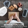 image:imagePlanToys Wooden Ice Cream Playset for Kids  Includes Stand Scoops amp Cones  Pretend Dessert Play Food for Toddlers  EcoFriendly Role Play Set for Imaginative amp Fine Motor Skills DevelopmentBread Set