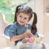 image:imagePlanToys Wooden Ice Cream Playset for Kids  Includes Stand Scoops amp Cones  Pretend Dessert Play Food for Toddlers  EcoFriendly Role Play Set for Imaginative amp Fine Motor Skills DevelopmentAssorted