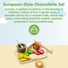 image:imagePlanToys Wooden Ice Cream Playset for Kids  Includes Stand Scoops amp Cones  Pretend Dessert Play Food for Toddlers  EcoFriendly Role Play Set for Imaginative amp Fine Motor Skills DevelopmentCharcuterie Board 3631