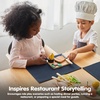 image:imagePlanToys Wooden Ice Cream Playset for Kids  Includes Stand Scoops amp Cones  Pretend Dessert Play Food for Toddlers  EcoFriendly Role Play Set for Imaginative amp Fine Motor Skills DevelopmentSteak Set