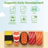 image:imagePlanToys Wooden Ice Cream Playset for Kids  Includes Stand Scoops amp Cones  Pretend Dessert Play Food for Toddlers  EcoFriendly Role Play Set for Imaginative amp Fine Motor Skills DevelopmentSushi Set