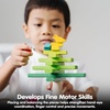 image:imagePlanToys Wooden Log Puzzle for Kids  Montessori Brain Teaser Toy with 6 Interlocking Pieces  STEM Puzzle Game for Toddlers  Travel Game for Fine Motor Skills Focus amp Logical ThinkingNatural