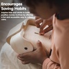image:imagePlanToys Wooden Piggy Bank in Yellow  Montessori Inspired Coin Bank for Early Saving and Practical Life Learning  Eco Friendly Wooden Money Bank for Home and Playroom DcorElephant Bank