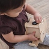 image:imagePlanToys Wooden Piggy Bank in Yellow  Montessori Inspired Coin Bank for Early Saving and Practical Life Learning  Eco Friendly Wooden Money Bank for Home and Playroom DcorElephant Bank
