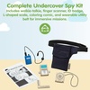 image:imagePlanToys Wooden Pretend Play Secret Agent Kit for Kids  Montessori Spy Role Play Toy  EcoFriendly Educational Toy for Imaginative Learning