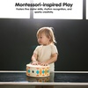 image:imagePlanToys Wooden Rhythm Box Drum Musical Toy for Kids  Montessori Musical Instrument for Toddlers amp Children  EcoFriendly Wooden Percussion Toy