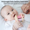 image:imagePlanToys Wooden Roller Rattle Toy for Babies  Montessori Baby Sensory Toy with Gentle Sound  EcoFriendly Crawling amp Motor Skill Toys for InfantsPastel Color Series