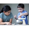 image:imagePlanToys Wooden Stand Mixer Toy for Kids  Montessori Pretend Play Kitchen Appliance with Mixing Bowl Egg Butter amp Flour  Toddler Baking Set amp Cooking Toy for Ages 2