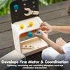 image:imagePlanToys Wooden Tool Bench for Kids  Pretend Play Construction Toy with Tools amp Accessories  Educational STEM Toy for Toddlers  Montessori Fine Motor Skills Workbench Playset