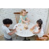 image:imagePlanToys Wooden TwoTier Bakery Stand Set with Baked Food Items 3489  Sustainably Made from Rubberwood and NonToxic Paints and Dyes