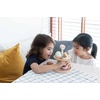 image:imagePlanToys Wooden TwoTier Bakery Stand Set with Baked Food Items 3489  Sustainably Made from Rubberwood and NonToxic Paints and Dyes