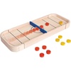 image:imagePlanToys 2in1 Wooden Shuffleboard amp Disc Flicking Game  Reversible Tabletop Game for Kids  Indoor Montessori Toy for Toddlers amp Preschoolers  EcoFriendly STEM Learning Game for Ages 3