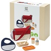 image:imagePlanToys Baby Doll Feeding Set for Kids  Wooden Pretend Play Baby Care Accessories with Bag Bottles Bib Spoon amp Food Box  Montessori Toy for Toddlers  EcoFriendly Doll Accessory KitDoll Feeding Set