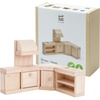 image:imagePlanToys Dining Room Classic Set  Montessori Small World and Family Role Play  Eco Friendly Wooden Dining Room Furniture for Imaginative PlayKitchen Setclassic