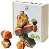 image:imagePlanToys Geo Stacking Rock Wooden Montessori Balancing and Fine Motor Toy  Creative Thinking Coordination and Early Problem Solving Activity  Eco Friendly Educational Open Ended Play SetGeo Stacking Rock