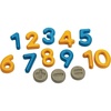 image:imagePlanToys Hand Sign Numbers 110 Wooden Montessori Counting Toy  Early Math Sensory Learning and Tactile Number Recognition Activity  Eco Friendly Sign Language Tiles for Meaningful PlayNatural