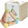 image:imagePlanToys Triangle Clutching Toy Wooden Sensory Grasping Tool in Pastel Colours  Montessori Fine Motor amp Coordination Activity for Tactile Exploration  EcoFriendly Educational ToyMulticoloured