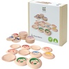 image:imagePlanToys Wooden Animals Memo Game  Montessori Memory Matching Game for Animal Recognition Strategy and Logical Thinking  Eco Friendly Educational Toy for Visual and Cognitive DevelopmentToy