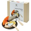 image:imagePlanToys Wooden Ice Cream Playset for Kids  Includes Stand Scoops amp Cones  Pretend Dessert Play Food for Toddlers  EcoFriendly Role Play Set for Imaginative amp Fine Motor Skills DevelopmentSeafood Platter