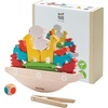 image:imagePlanToys Wooden Log Puzzle for Kids  Montessori Brain Teaser Toy with 6 Interlocking Pieces  STEM Puzzle Game for Toddlers  Travel Game for Fine Motor Skills Focus amp Logical ThinkingBalancing Boat