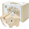 image:imagePlanToys Wooden Piggy Bank in Yellow  Montessori Inspired Coin Bank for Early Saving and Practical Life Learning  Eco Friendly Wooden Money Bank for Home and Playroom DcorElephant Bank