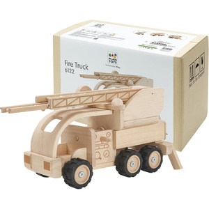 image:imagePLAN TOYS  Fire Engine Wood Colour 6122