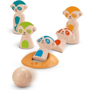 image:imagePlan Toys Meerkat Bowling Childrens Toy Game Set