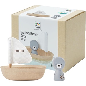 image:imagePlanToys Cargo Ship Bath Toy for Toddlers  Floating Boat with Cargo Blocks for Water Play  Montessori Educational Toy  EcoFriendly Bathtub Toys for KidsMulticoloured