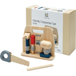 image:imagePlanToys Cleaning Set  Montessori Wooden Housekeeping Play Set for Kids  Includes Broom Mop Dustpan Bucket amp Duster  EcoFriendly Pretend Play Toy for Practical Life Skills amp ResponsibilityCarpenter