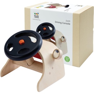 image:imagePlanToys Cleaning Set  Montessori Wooden Housekeeping Play Set for Kids  Includes Broom Mop Dustpan Bucket amp Duster  EcoFriendly Pretend Play Toy for Practical Life Skills amp ResponsibilityDriving Console