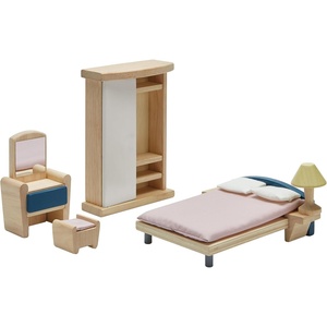 image:imagePlanToys Dining Room Classic Set  Montessori Small World and Family Role Play  Eco Friendly Wooden Dining Room Furniture for Imaginative PlayBedroomorchard