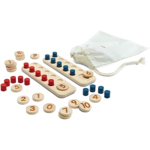 image:imagePlanToys Hand Sign Numbers 110 Wooden Montessori Counting Toy  Early Math Sensory Learning and Tactile Number Recognition Activity  Eco Friendly Sign Language Tiles for Meaningful PlayTen Frame  Unit Plus