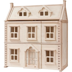 image:imagePlanToys Victorian Wooden Dollhouse  3Story Large Doll House with Attic Opening Panels amp Sliding Windows  Pretend Play Dollhouse Compatible with 112 Scale Furniture amp Wooden DollsVictorian