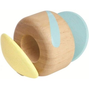 image:imagePlanToys Wooden Clapping Roller Early Learning amp Development Toy for Babies 5253  Pastel Color Collection  Sustainably Made from Rubberwood and NonToxic Paints and Dyes