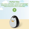 image:imagePLAN TOYS 5200 Penguin White Black  weighted base tumbles rocks tummy time toys infant toys girls boys visual cause and effect fine motor gift newborn