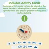image:imagePlanToys Activity Clock Wooden Learning Toy for Kids Ages 3 Montessori  activity clock montessori time recognition learning sequencing daily routine skill ages 3 cognitive development kids toy