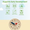 image:imagePlanToys Activity Clock Wooden Learning Toy for Kids Ages 3 Montessori  activity clock montessori time recognition learning sequencing daily routine skill ages 3 cognitive development kids toy