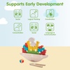 image:imagePlanToys Balancing Boat Wooden Game for Kids Ages 3  Montessori Fine Motor amp Coordination Challenge with Dice Animals amp Boat  EcoFriendly Educational ToyBalancing Boat