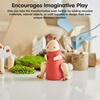 image:imagePlanToys DIY Stegosaurus Wooden Montessori Dinosaur Building Toy  Educational STEM Construction Fine Motor amp Logical Thinking Creative Play Eco Friendly Open Ended Learning ActivityDiy Tyrannosaurus
