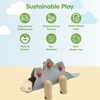 image:imagePlanToys DIY Stegosaurus Wooden Montessori Dinosaur Building Toy  Educational STEM Construction Fine Motor amp Logical Thinking Creative Play Eco Friendly Open Ended Learning ActivityDiy Stegosaurus