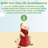 image:imagePlanToys DIY Stegosaurus Wooden Montessori Dinosaur Building Toy  Educational STEM Construction Fine Motor amp Logical Thinking Creative Play Eco Friendly Open Ended Learning ActivityDiy Tyrannosaurus