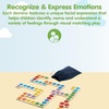 image:imagePlanToys Mood Dominos for Montessori Inspired Social Emotional Learning  Matching Recognition and Expression Activity  Eco Friendly Domino Game for Feelings and Communication